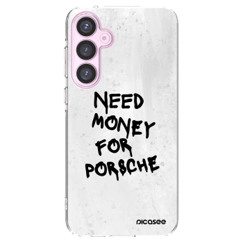 Picasee átlátszó szilikon tok az alábbi mobiltelefonokra Samsung Galaxy A55 5G A556B - White Dollar