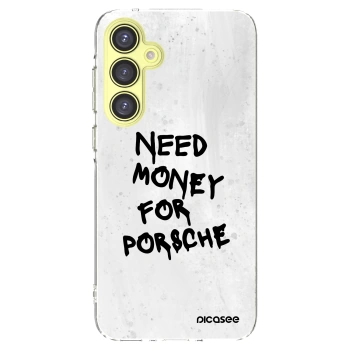 Picasee átlátszó szilikon tok az alábbi mobiltelefonokra Samsung Galaxy A35 5G A356B - White Dollar
