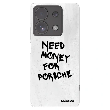 Picasee átlátszó szilikon tok az alábbi mobiltelefonokra Xiaomi Redmi Note 13 Pro 4G - White Dollar