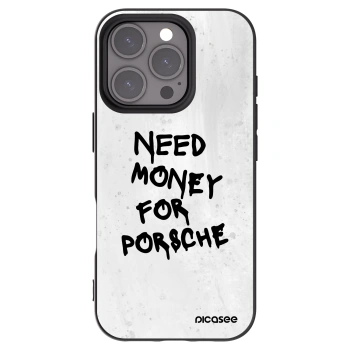Picasee fekete szilikon tok az alábbi mobiltelefonokra Apple iPhone 16 Pro - White Dollar