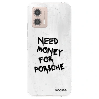 Picasee átlátszó szilikon tok az alábbi mobiltelefonokra Motorola Moto G53 5G - White Dollar