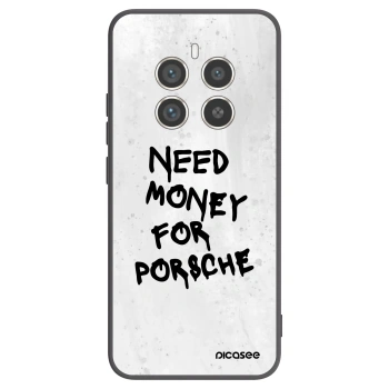 Picasee fekete szilikon tok az alábbi mobiltelefonokra Realme 12 Pro 5G - White Dollar