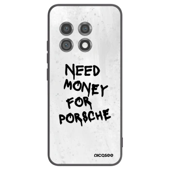 Picasee fekete szilikon tok az alábbi mobiltelefonokra OnePlus 11 5G - White Dollar