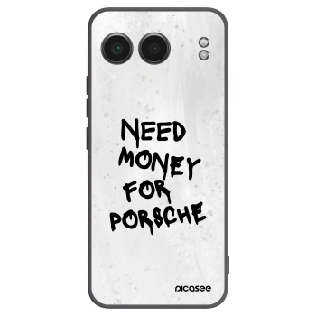 Picasee fekete szilikon tok az alábbi mobiltelefonokra OnePlus Nord 4 - White Dollar
