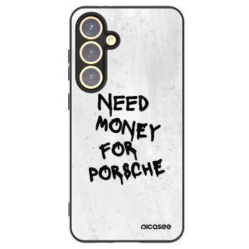 Picasee fekete szilikon tok az alábbi mobiltelefonokra Samsung Galaxy S24 FE S721B - White Dollar