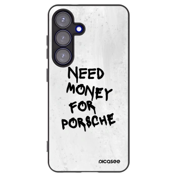 Picasee fekete szilikon tok az alábbi mobiltelefonokra Samsung Galaxy S25 5G - White Dollar