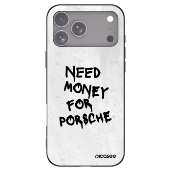 Picasee fekete szilikon tok az alábbi mobiltelefonokra Apple iPhone 17 Pro Max - White Dollar