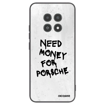 Picasee fekete szilikon tok az alábbi mobiltelefonokra Realme 12X - White Dollar