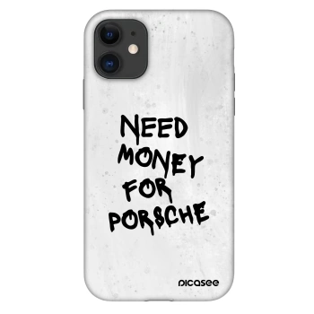 Szilikon tok erre a típusra Apple iPhone 11 - White Dollar