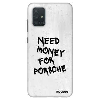 Szilikon tok erre a típusra Samsung Galaxy A71 A715F - White Dollar