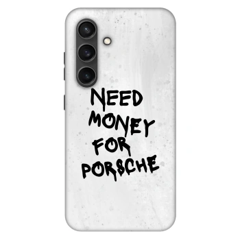 Szilikon tok erre a típusra Samsung Galaxy S24+ S926B 5G - White Dollar