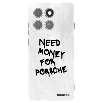 Picasee fekete szilikon tok az alábbi mobiltelefonokra Motorola Edge 60 Pro - White Dollar