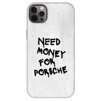 Szilikon tok erre a típusra Apple iPhone 12 Pro Max - White Dollar