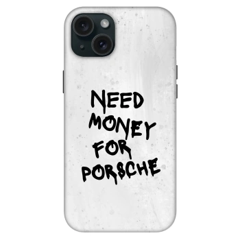 Szilikon tok erre a típusra Apple iPhone 15 Plus - White Dollar