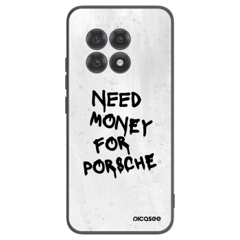 Picasee fekete szilikon tok az alábbi mobiltelefonokra OnePlus 13R 5G - White Dollar