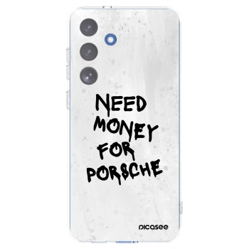 Picasee átlátszó szilikon tok az alábbi mobiltelefonokra Samsung Galaxy S25 FE 5G - White Dollar