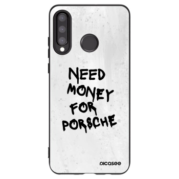 Picasee fekete szilikon tok az alábbi mobiltelefonokra Huawei P30 Lite - White Dollar
