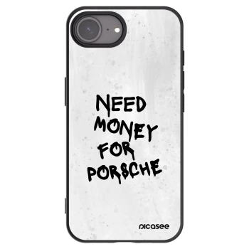 Picasee fekete szilikon tok az alábbi mobiltelefonokra Apple iPhone 17e - White Dollar