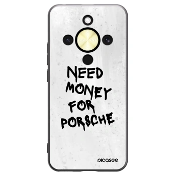 Picasee fekete szilikon tok az alábbi mobiltelefonokra Honor Magic8 Lite 5G - White Dollar