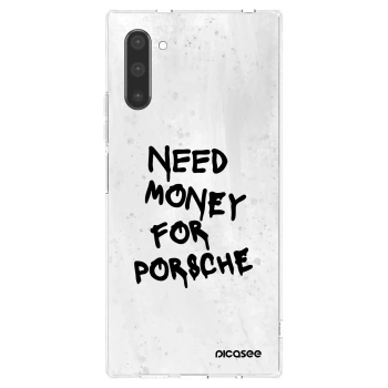 Picasee átlátszó szilikon tok az alábbi mobiltelefonokra Samsung Galaxy Note 10 N970F - White Dollar