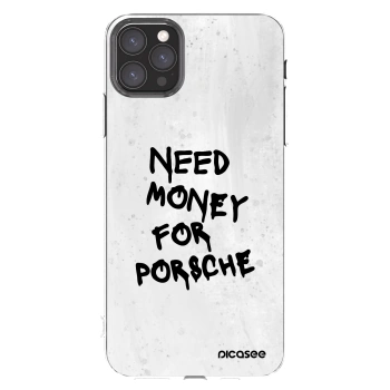 Picasee átlátszó szilikon tok az alábbi mobiltelefonokra Apple iPhone 11 Pro Max - White Dollar