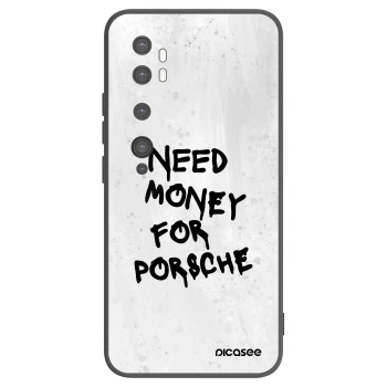 Picasee fekete szilikon tok az alábbi mobiltelefonokra Xiaomi Mi Note 10 (Pro) - White Dollar