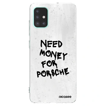 Picasee átlátszó szilikon tok az alábbi mobiltelefonokra Samsung Galaxy A51 A515F - White Dollar