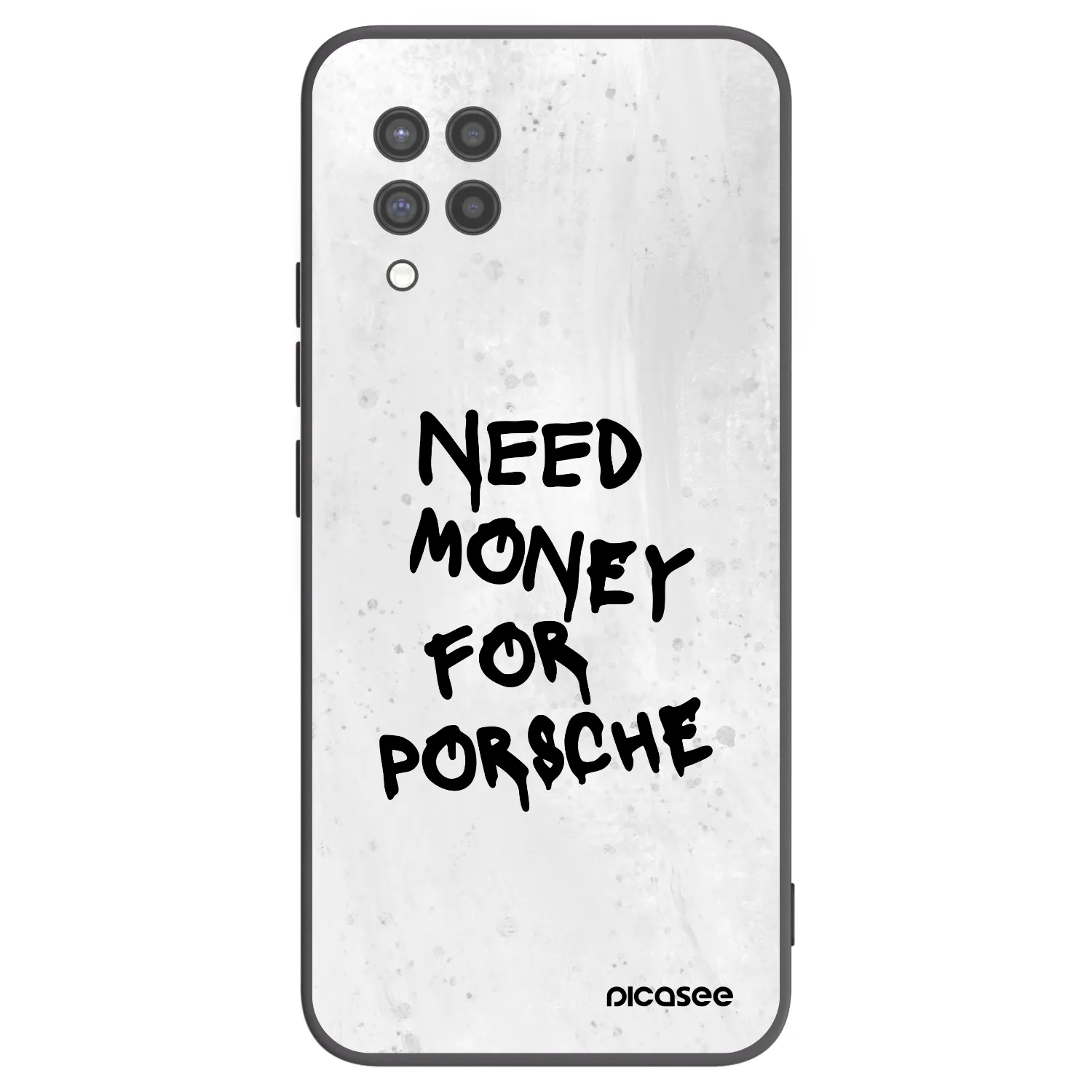 Picasee fekete szilikon tok az alábbi mobiltelefonokra Samsung Galaxy A42 A426B - White Dollar