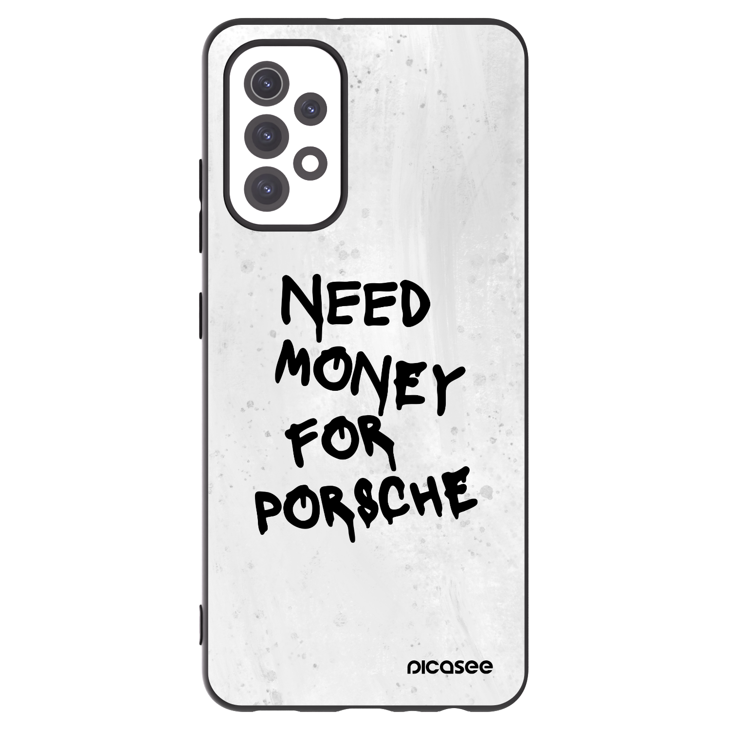 Picasee fekete szilikon tok az alábbi mobiltelefonokra Samsung Galaxy A32 5G A326B - White Dollar