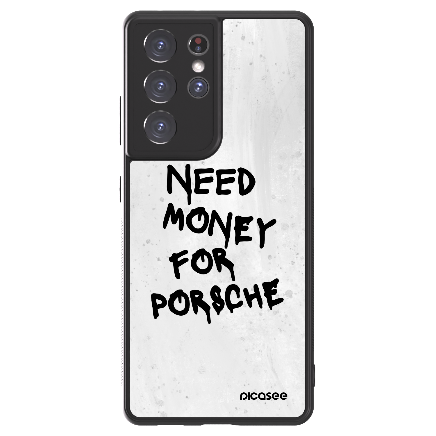 Picasee ULTIMATE CASE Samsung Galaxy S21 Ultra 5G G998B - készülékre - White Dollar