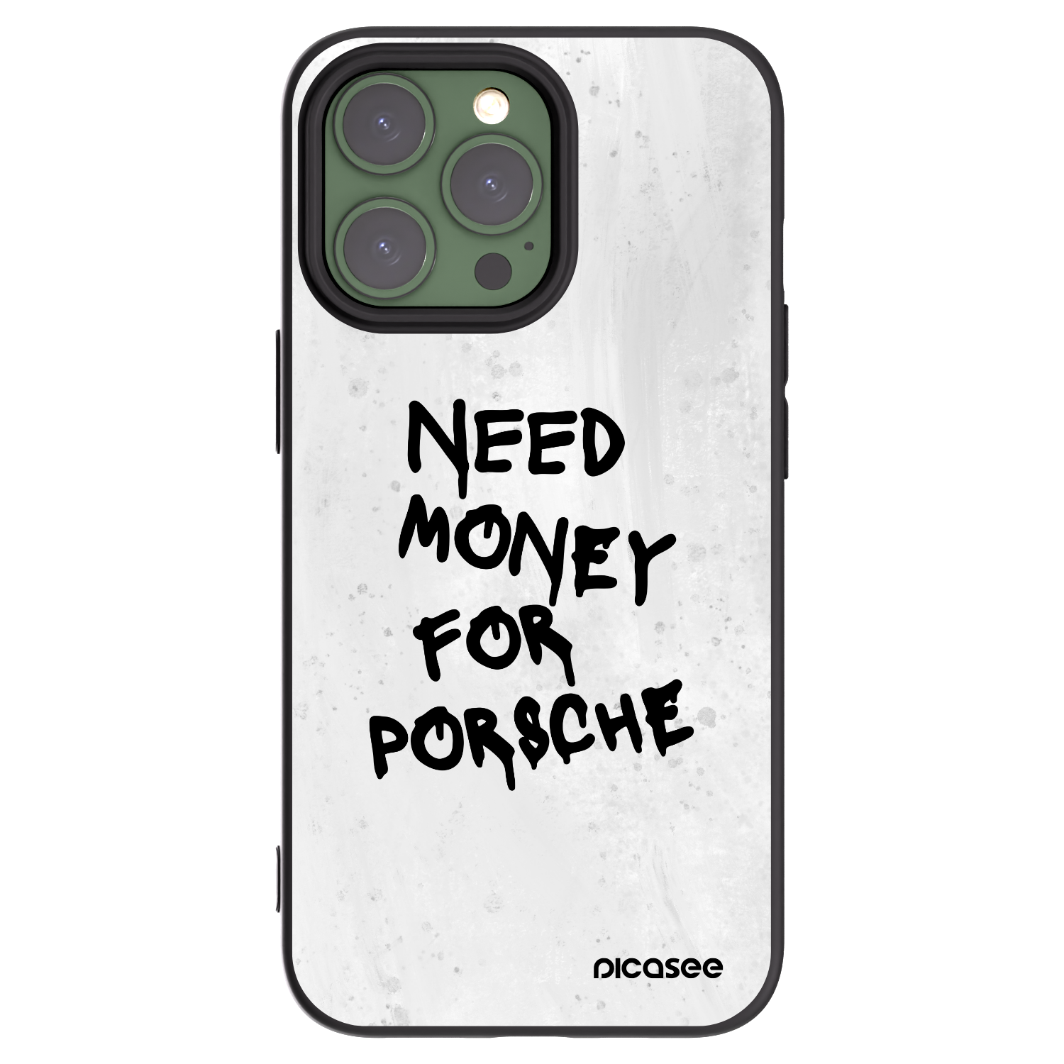 Picasee fekete szilikon tok az alábbi mobiltelefonokra Apple iPhone 13 Pro - White Dollar