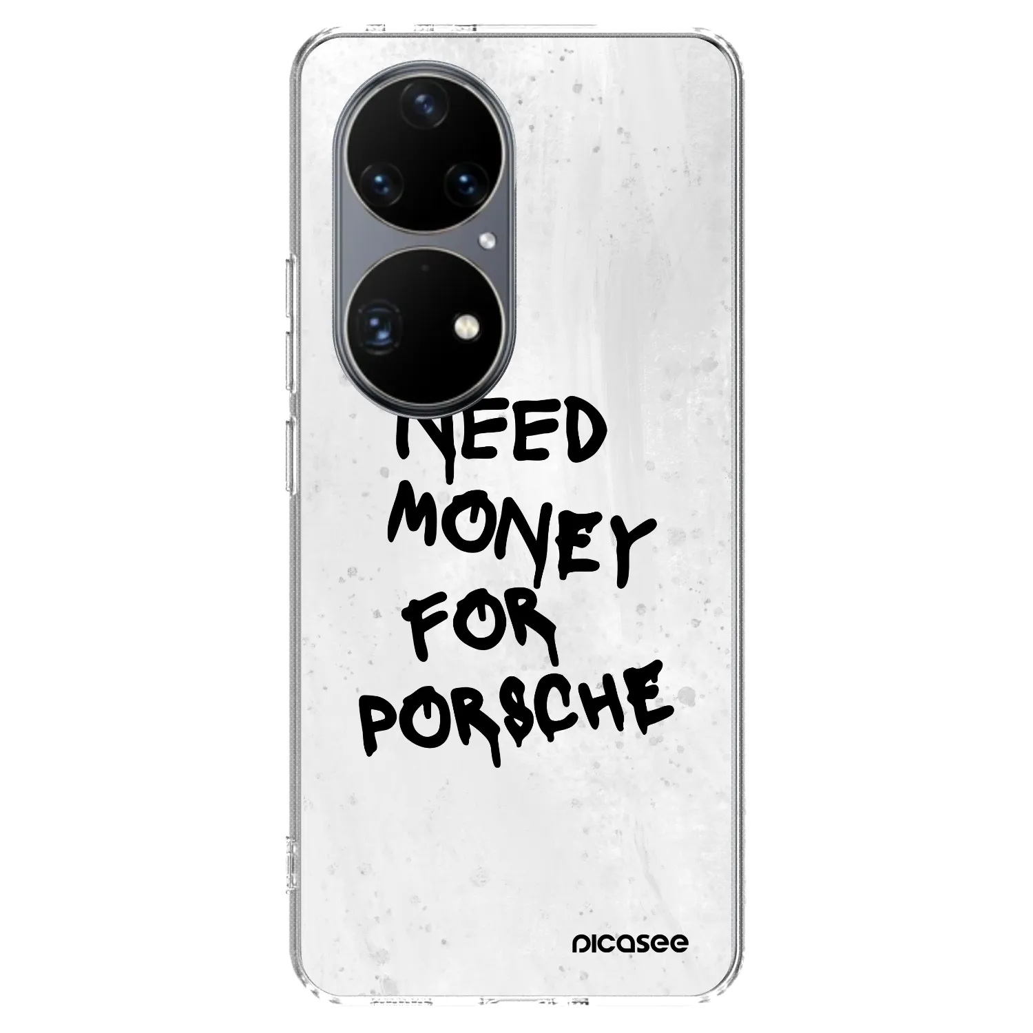 Picasee átlátszó szilikon tok az alábbi mobiltelefonokra Huawei P50 - White Dollar