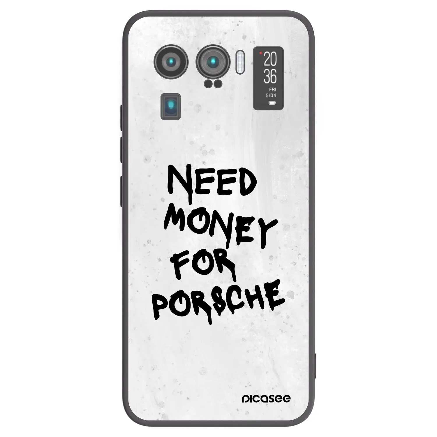 Picasee fekete szilikon tok az alábbi mobiltelefonokra Xiaomi Mi 11 Ultra - White Dollar