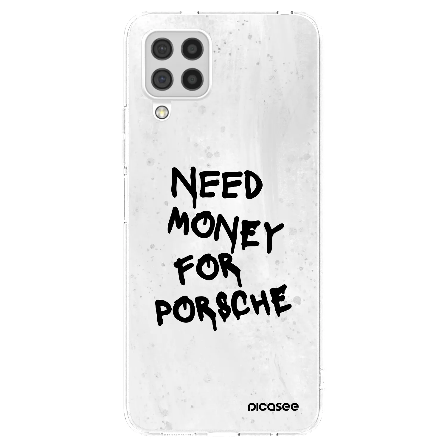 Picasee átlátszó szilikon tok az alábbi mobiltelefonokra Samsung Galaxy A22 A225F 4G - White Dollar