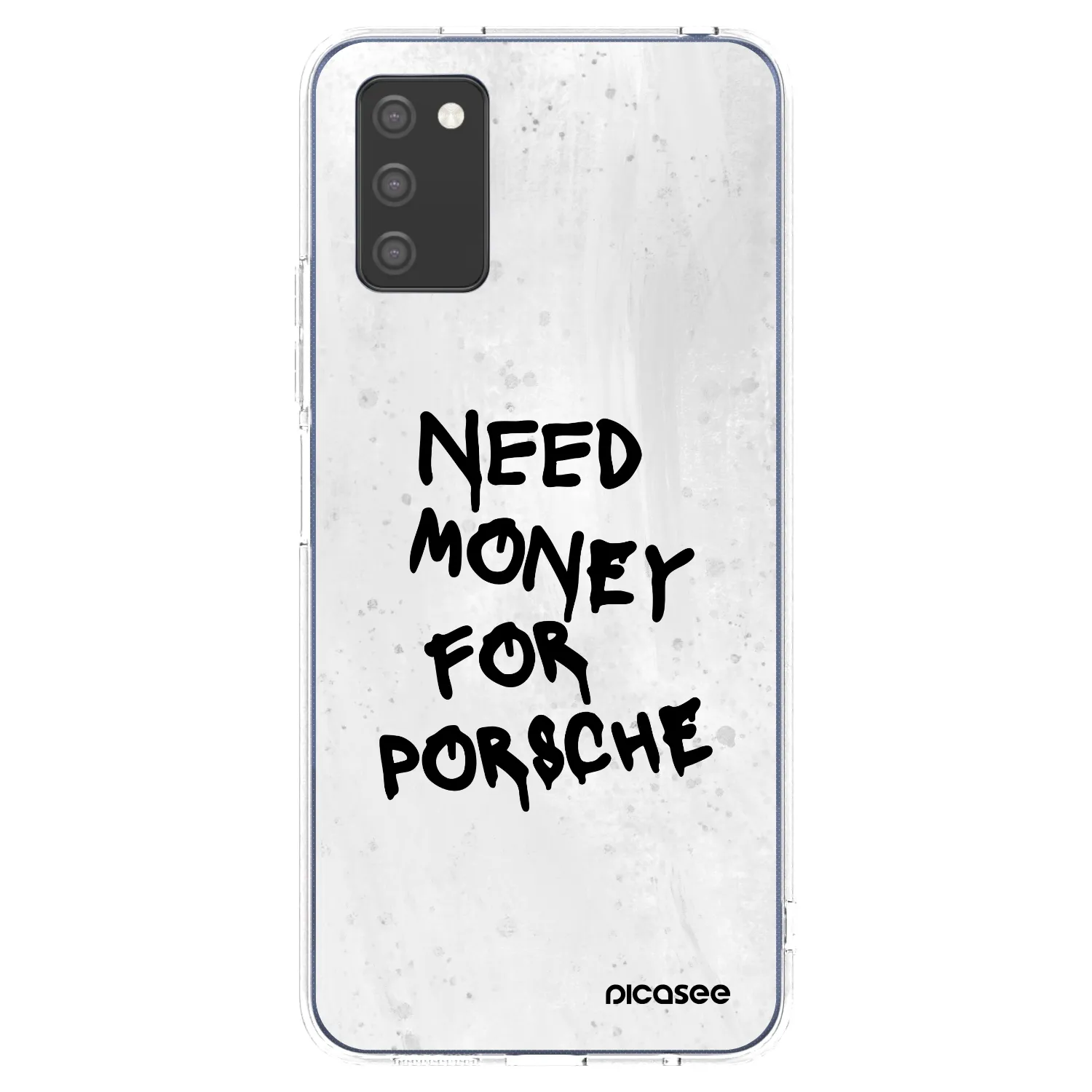 Picasee átlátszó szilikon tok az alábbi mobiltelefonokra Samsung Galaxy A03s A037G - White Dollar