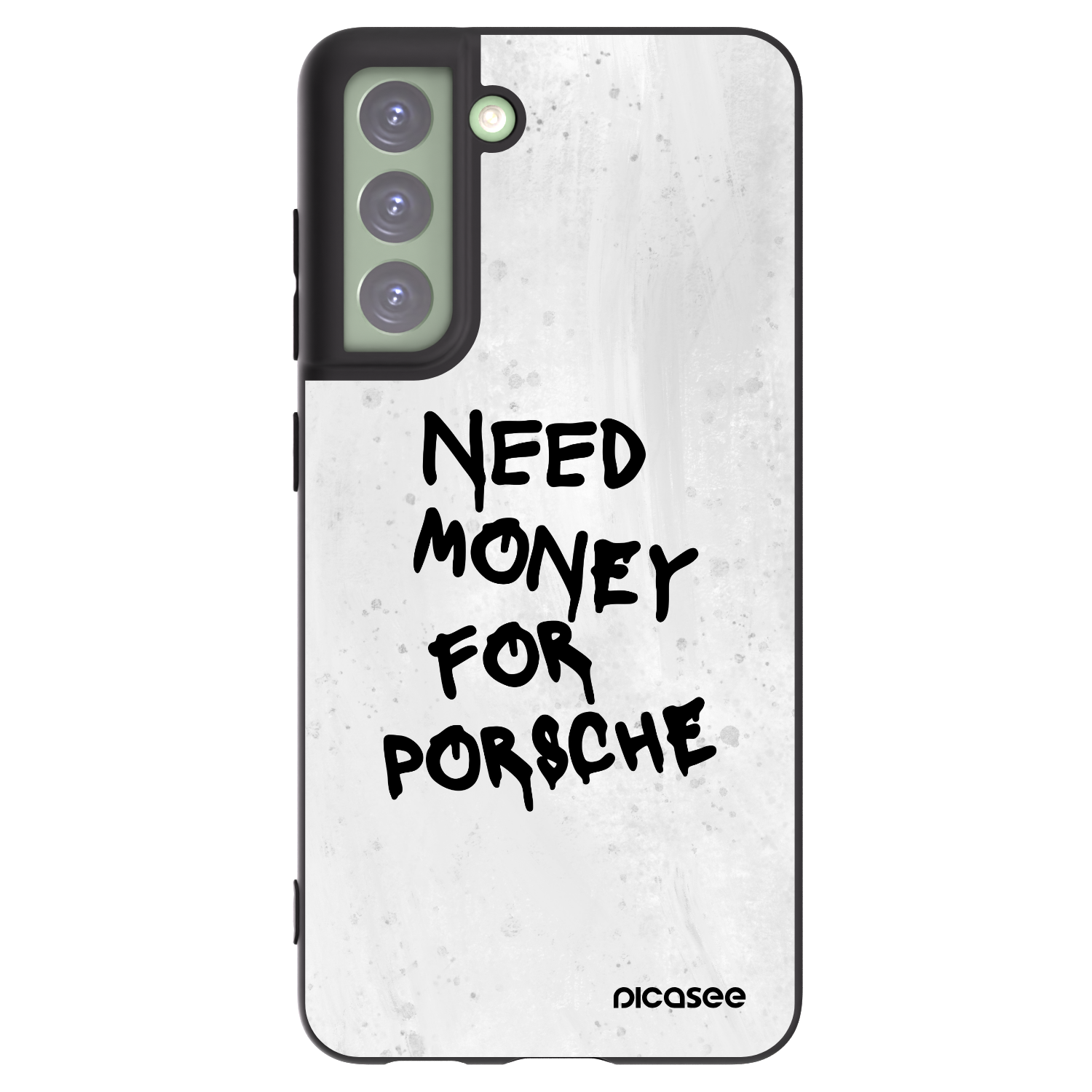 Picasee fekete szilikon tok az alábbi mobiltelefonokra Samsung Galaxy S21 FE 5G - White Dollar
