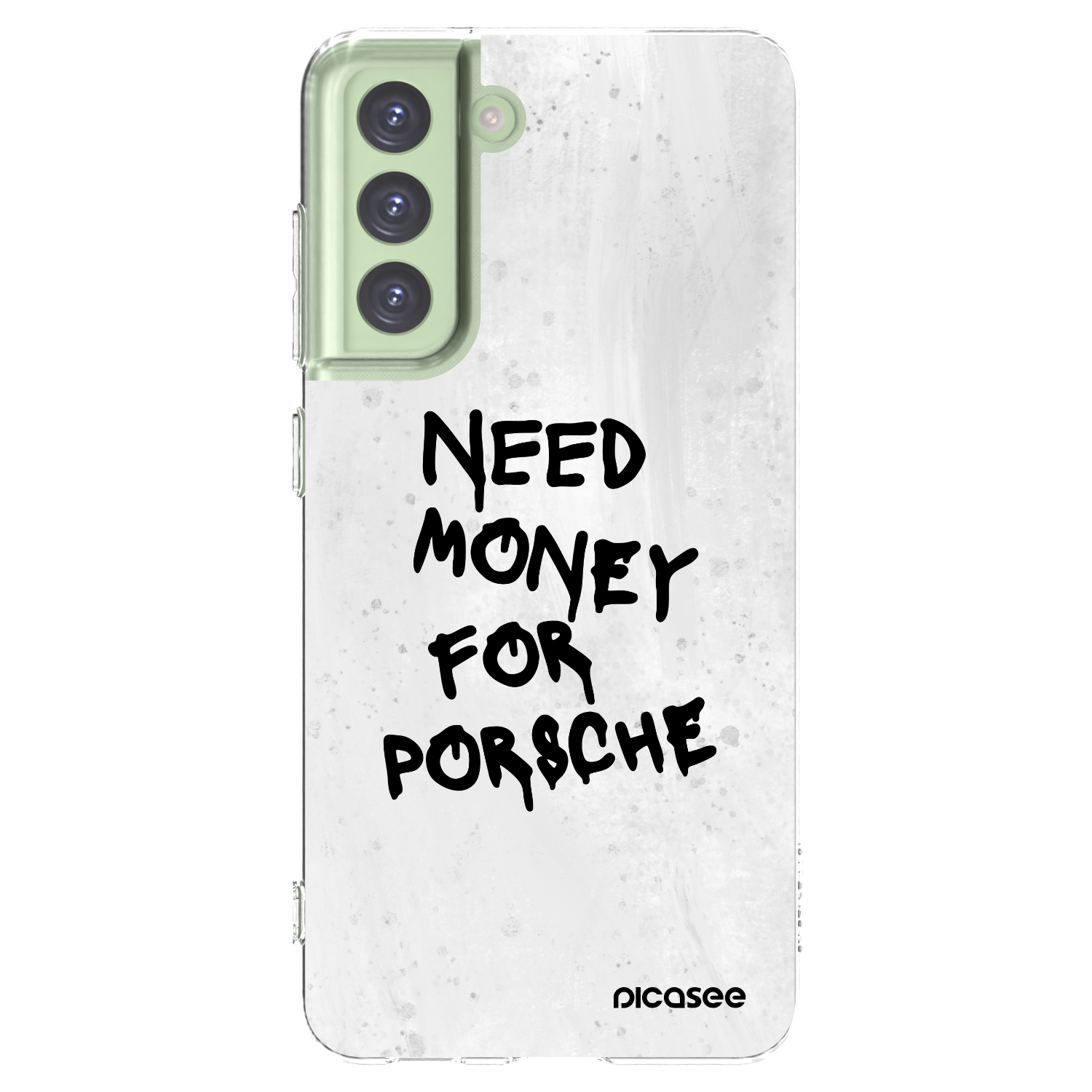 Picasee átlátszó szilikon tok az alábbi mobiltelefonokra Samsung Galaxy S21 FE 5G - White Dollar