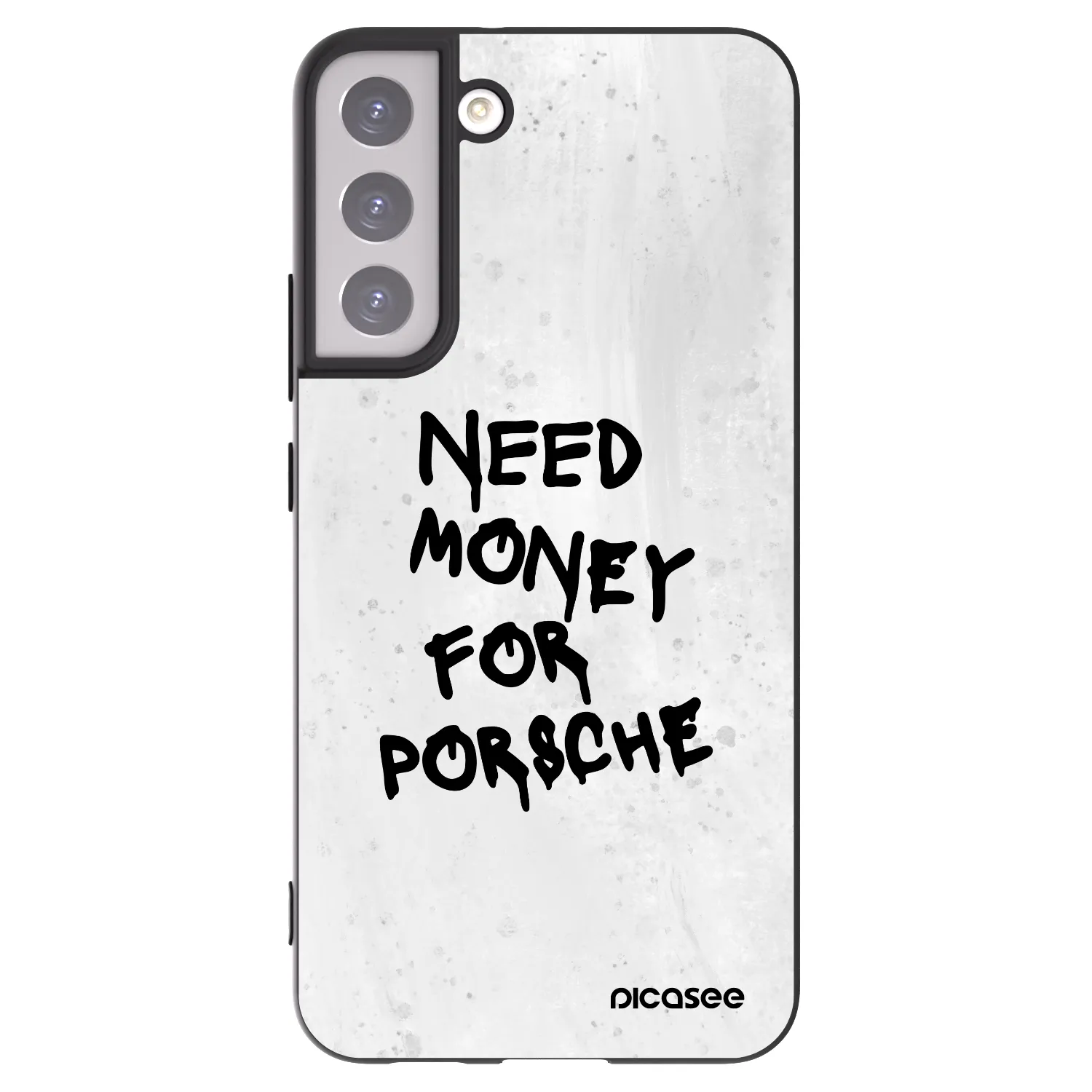 Picasee fekete szilikon tok az alábbi mobiltelefonokra Samsung Galaxy S22+ 5G - White Dollar