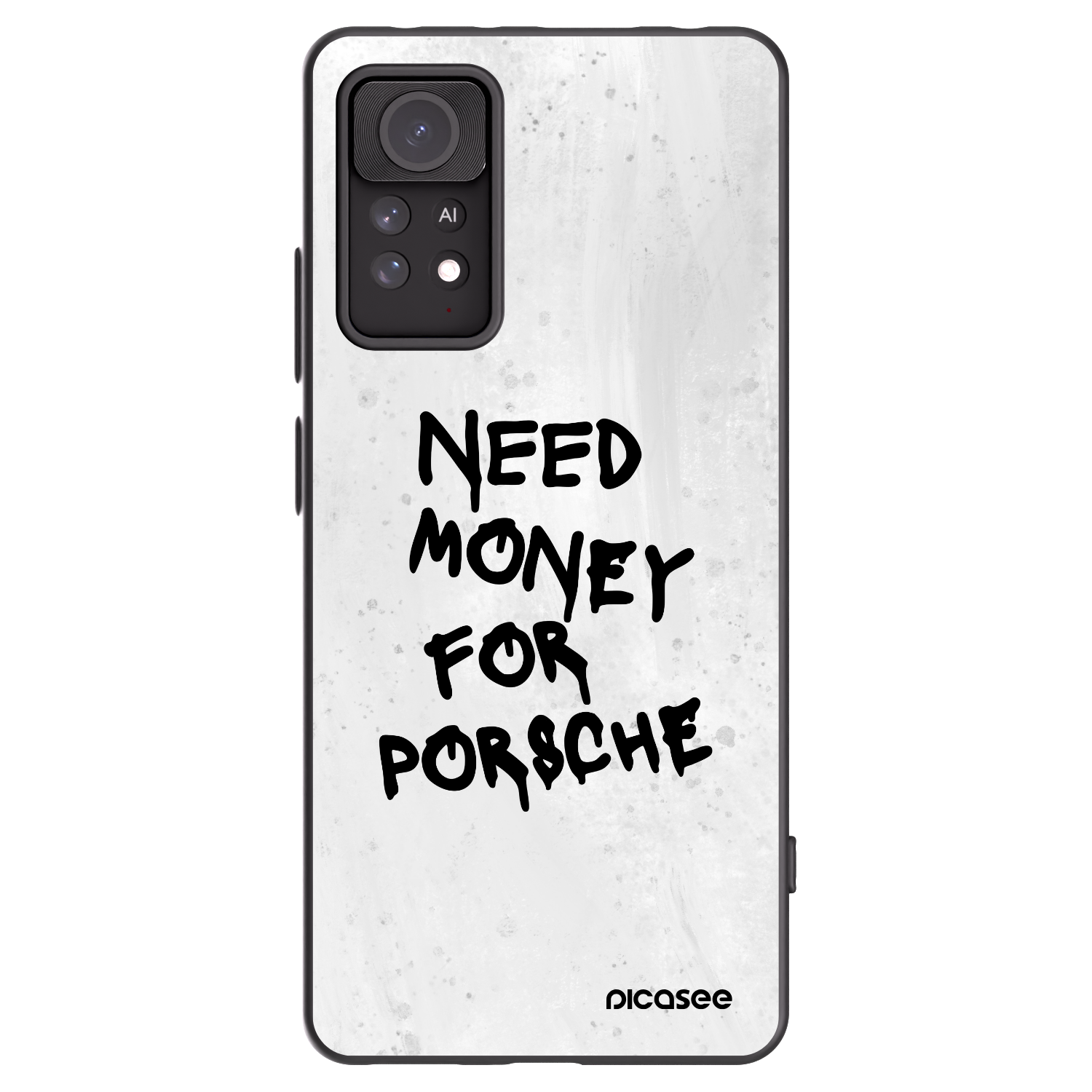Picasee fekete szilikon tok az alábbi mobiltelefonokra Xiaomi Redmi Note 11 Pro 5G - White Dollar