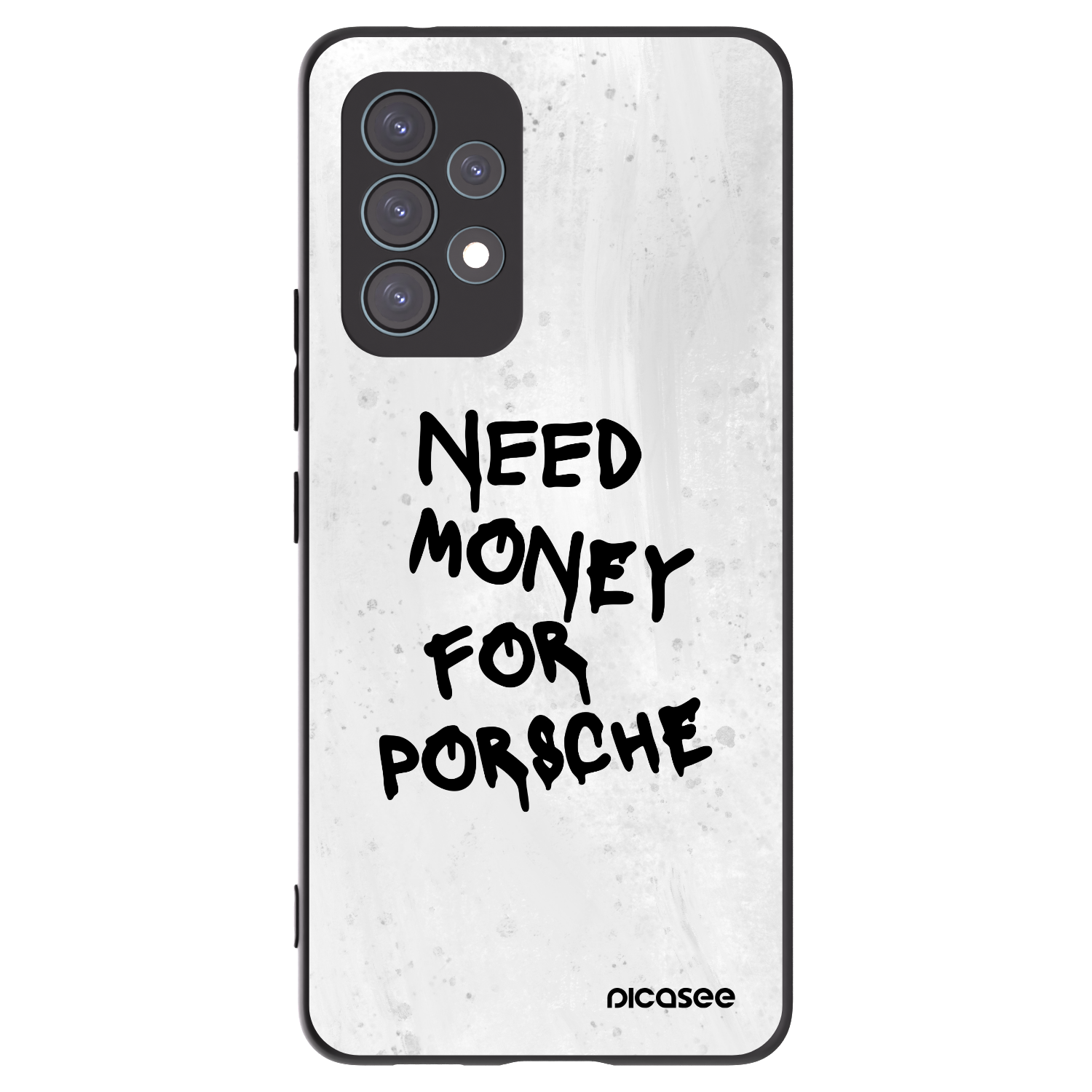 Picasee fekete szilikon tok az alábbi mobiltelefonokra Samsung Galaxy A53 5G A536 - White Dollar