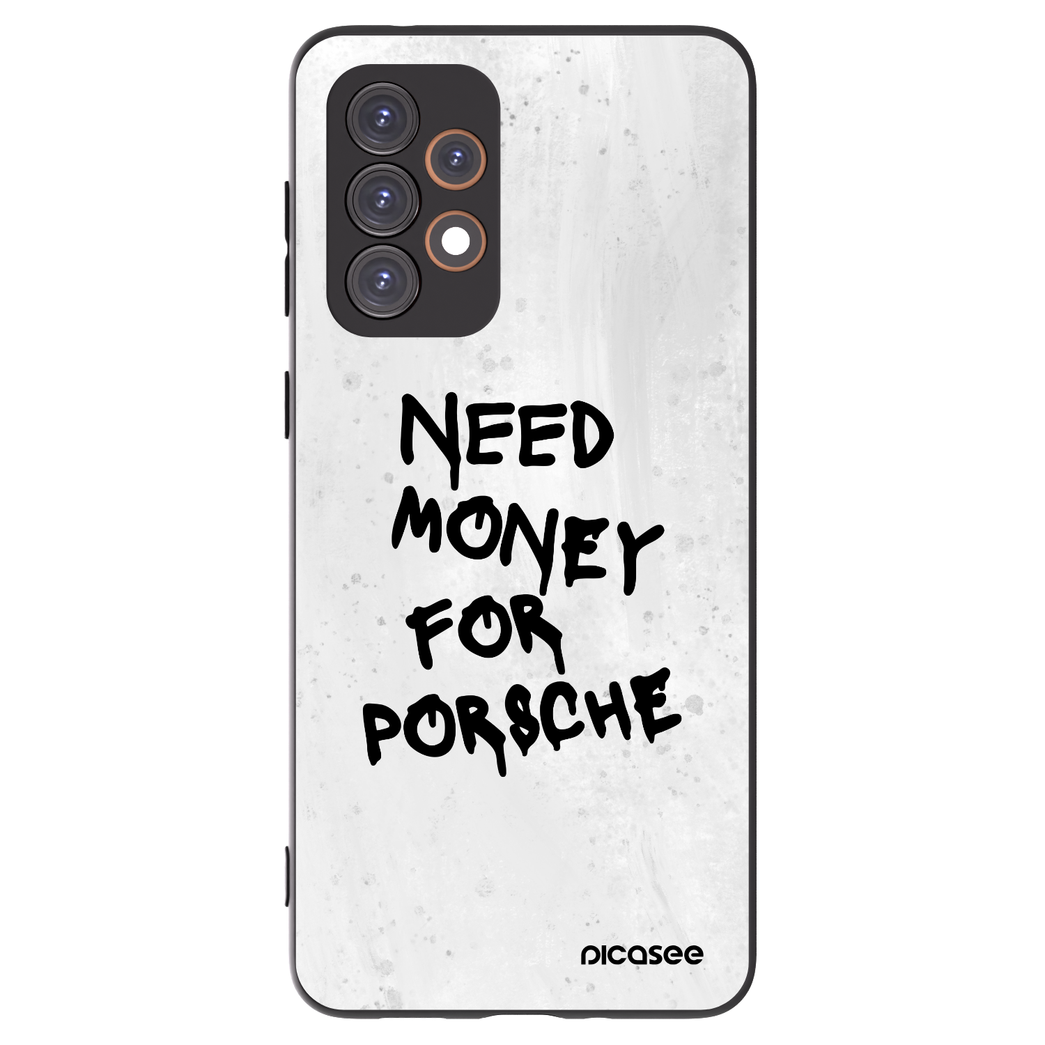 Picasee fekete szilikon tok az alábbi mobiltelefonokra Samsung Galaxy A33 5G A336 - White Dollar