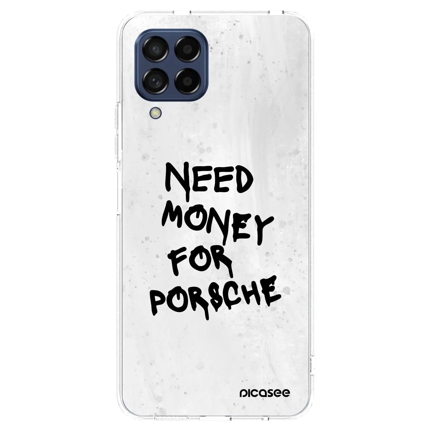 Picasee átlátszó szilikon tok az alábbi mobiltelefonokra Samsung Galaxy M53 5G - White Dollar
