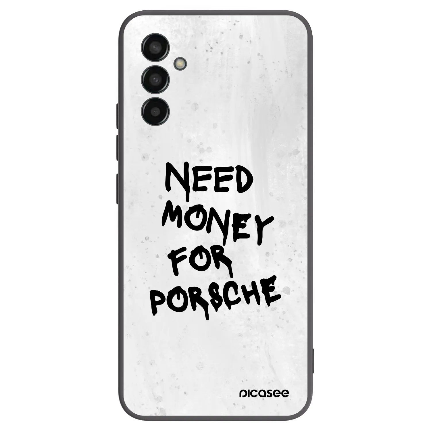 Picasee fekete szilikon tok az alábbi mobiltelefonokra Samsung Galaxy M13 M135F - White Dollar