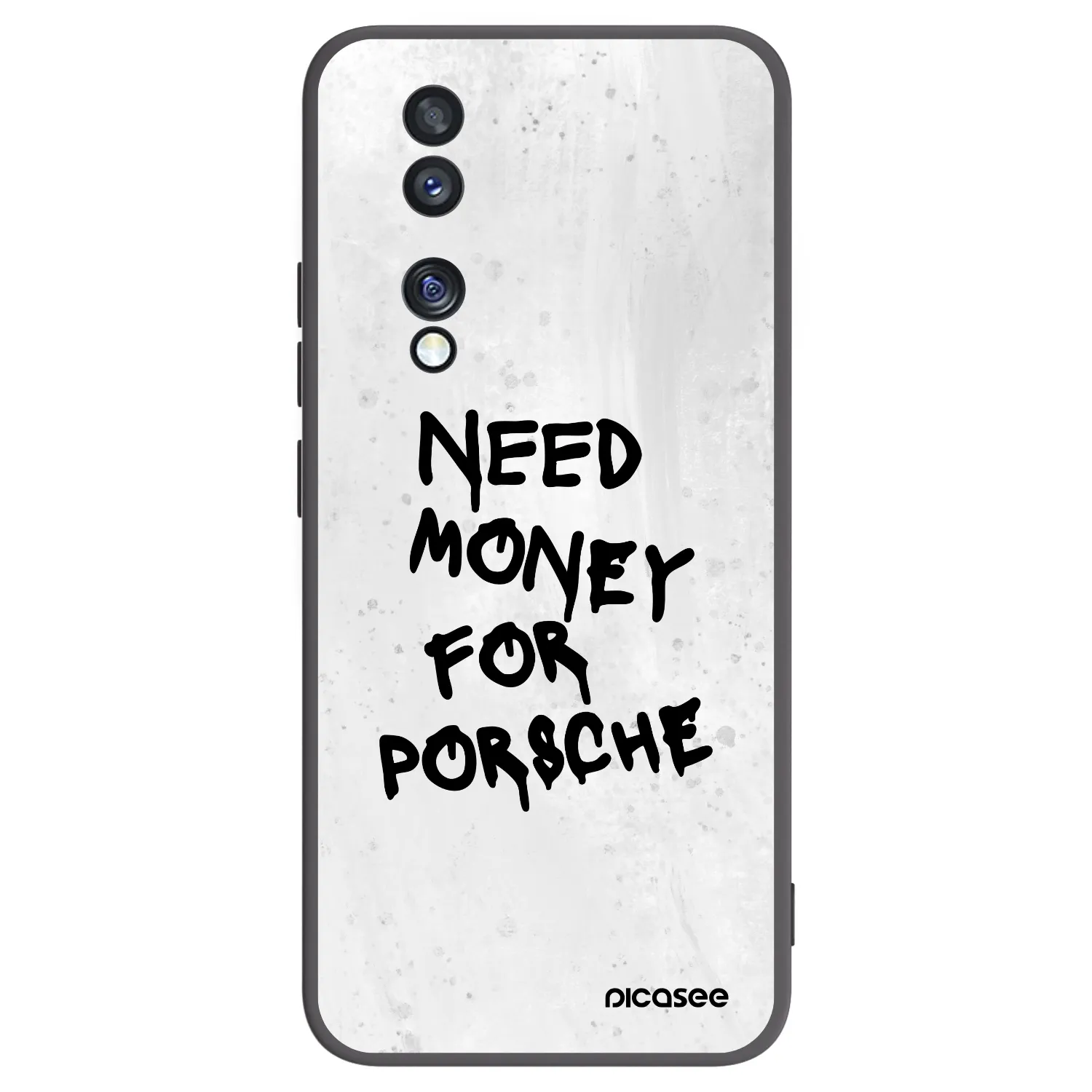 Picasee fekete szilikon tok az alábbi mobiltelefonokra Honor 70 - White Dollar