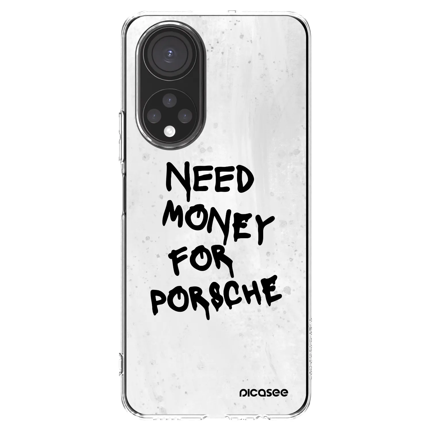 Picasee átlátszó szilikon tok az alábbi mobiltelefonokra Honor X7 - White Dollar