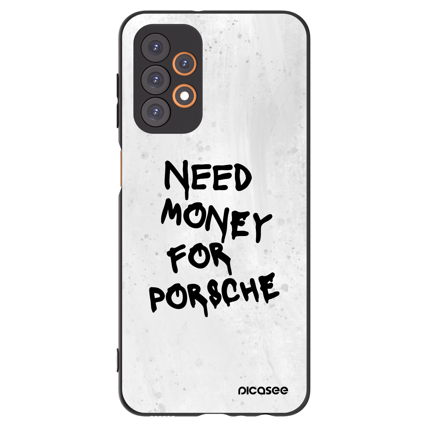 Picasee fekete szilikon tok az alábbi mobiltelefonokra Samsung Galaxy A23 A235F 4G - White Dollar