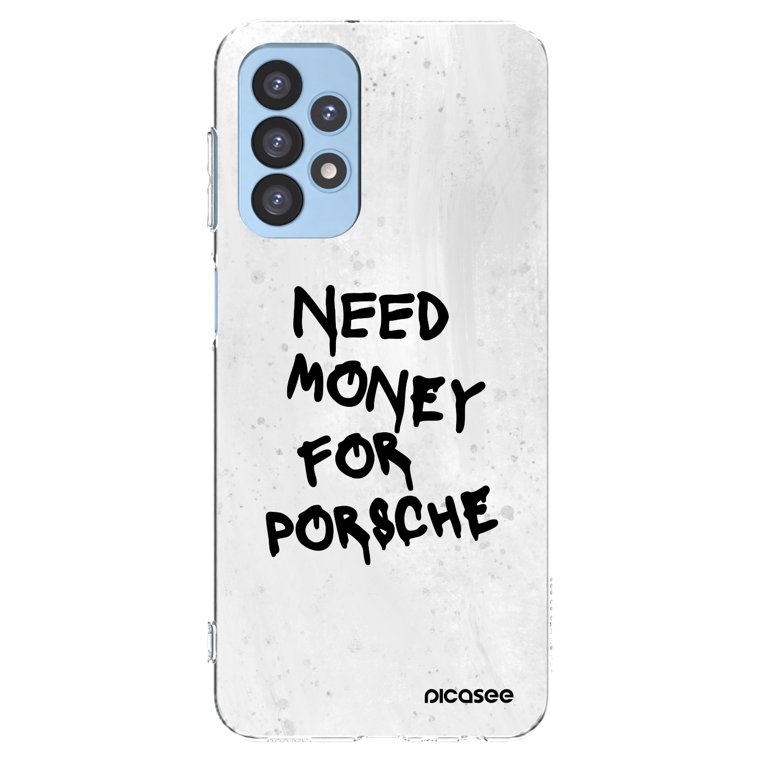 Picasee átlátszó szilikon tok az alábbi mobiltelefonokra Samsung Galaxy A23 A235F 4G - White Dollar