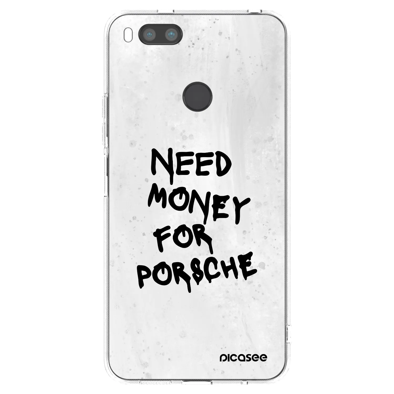 Picasee átlátszó szilikon tok az alábbi mobiltelefonokra Xiaomi Redmi A1 - White Dollar