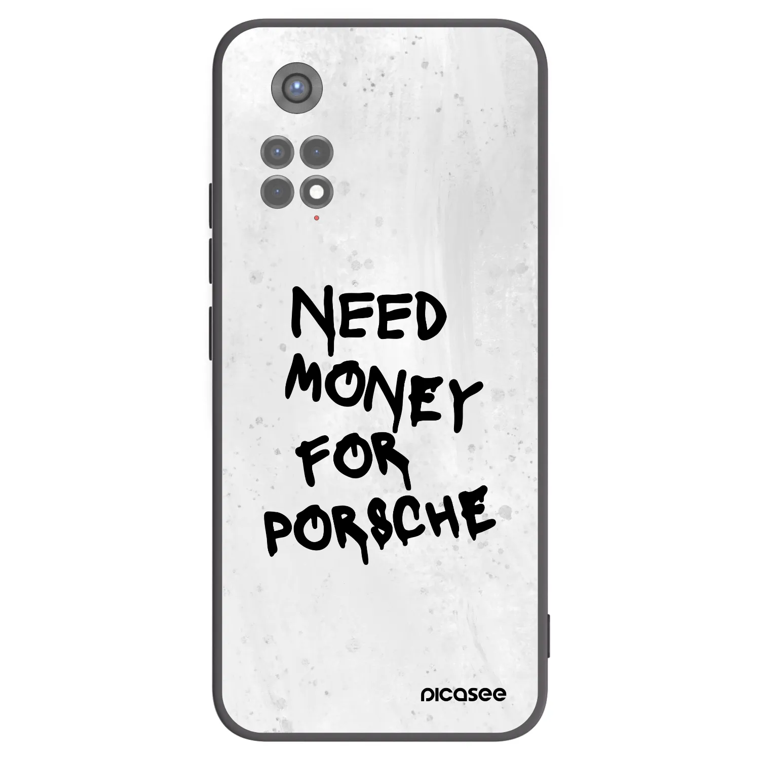 Picasee fekete szilikon tok az alábbi mobiltelefonokra Xiaomi Redmi Note 11S 5G - White Dollar