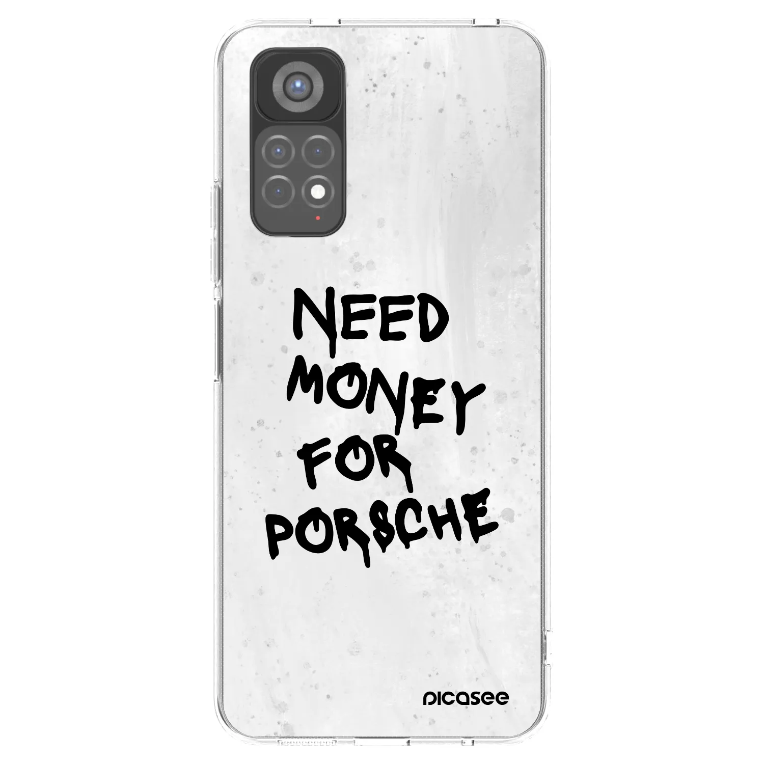 Picasee átlátszó szilikon tok az alábbi mobiltelefonokra Xiaomi Redmi Note 11S 5G - White Dollar